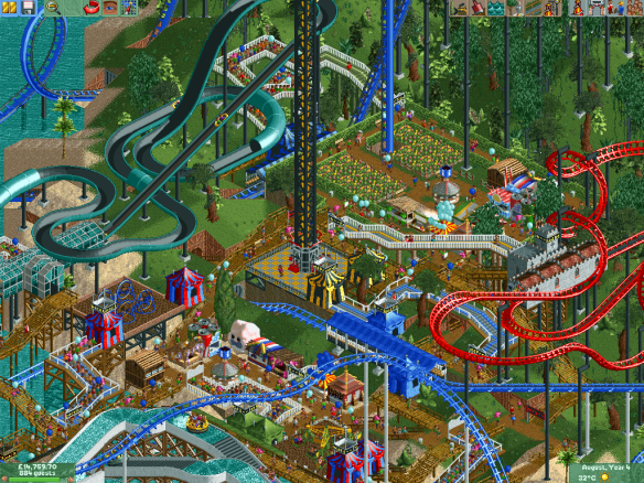 Go Back and Play: 5 Tips for RollerCoaster Tycoon 2